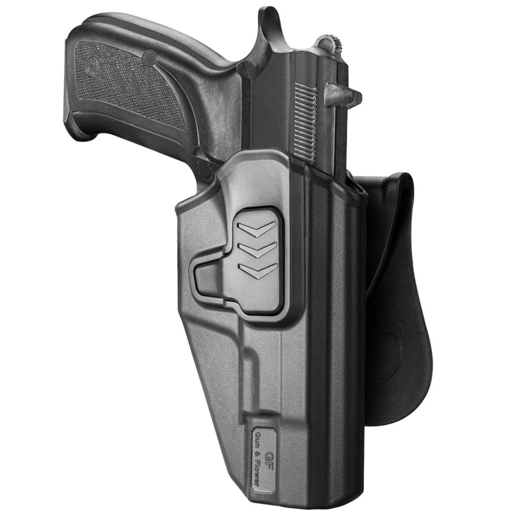 CZ 75 B Holster, OWB Paddle Holster Fit CZ 75 B Only, Not For Other CZ ...