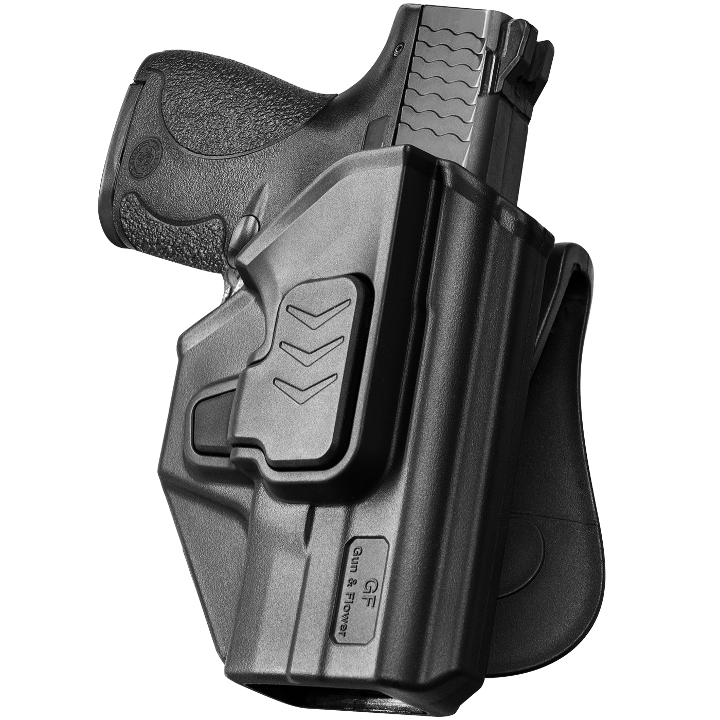 M&P Shield 9MM Holster, OWB Paddle Holster Fit 3.1″ Barrel-Smith ...