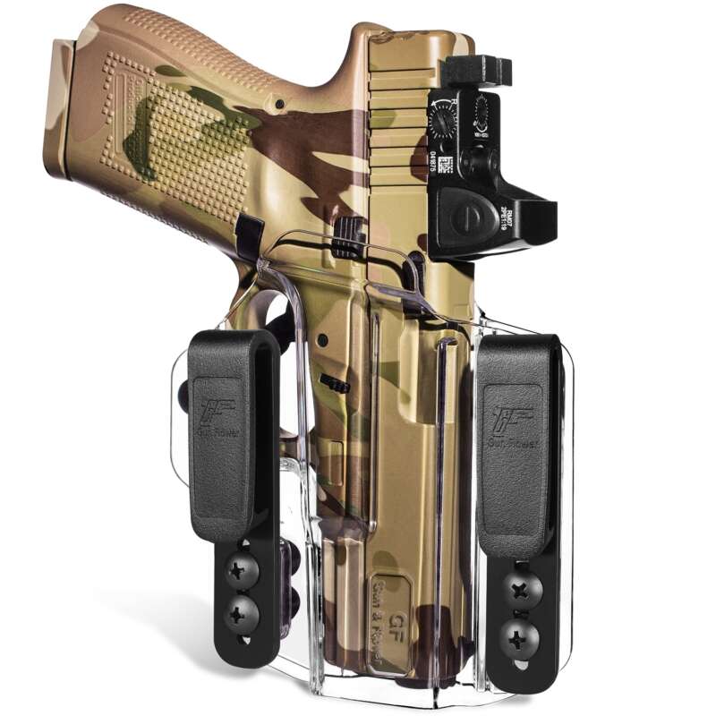 IWB KYDEX Holster (Optic Ready) fits: Glock G19 G19X G23 G32 G45